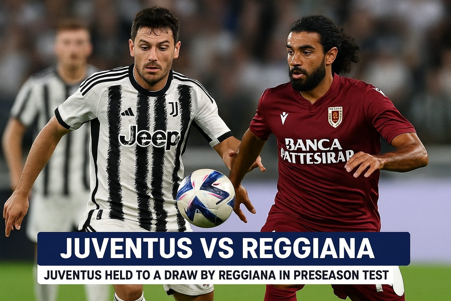 Juventus vs Reggiana | Juventus Held to a Draw by Reggiana in Preseason Test