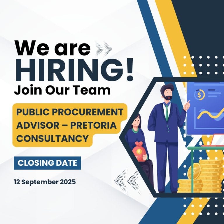 Public Procurement Advisor – Pretoria Consultancy