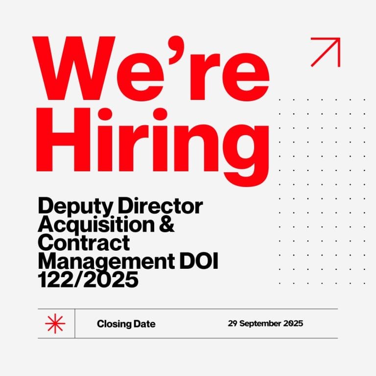Deputy Director Acquisition & Contract Management DOI 122/2025
