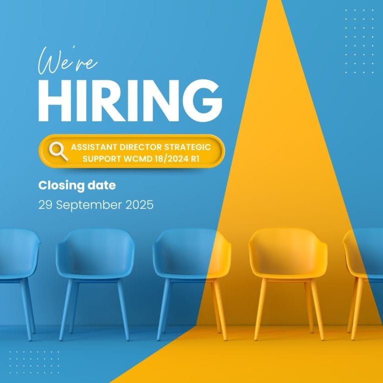 Assistant Director Strategic Support WCMD 18/2024 R1