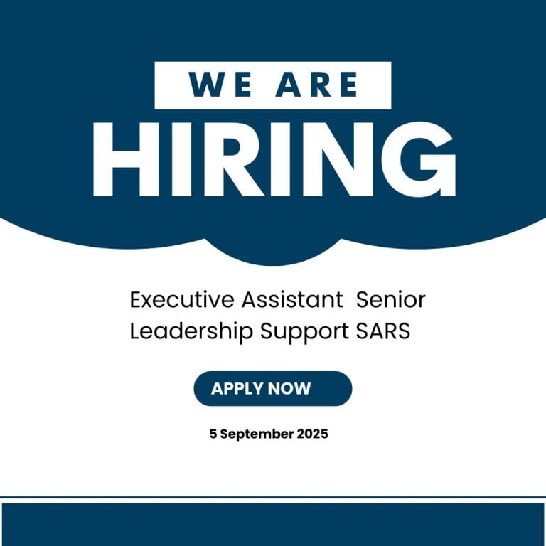 Executive Assistant – Senior Leadership Support SARS