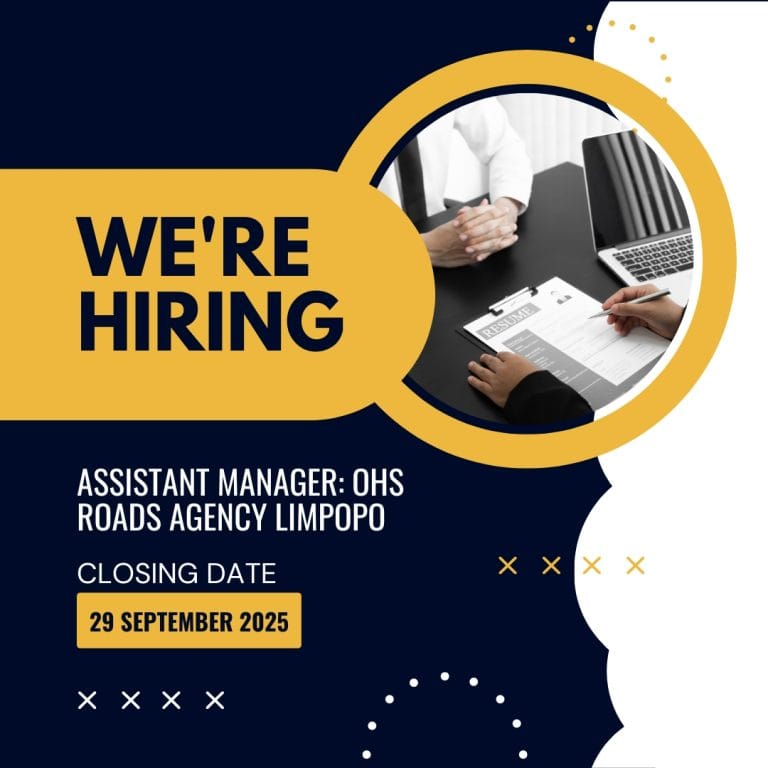 Assistant Manager: OHS – Roads Agency Limpopo