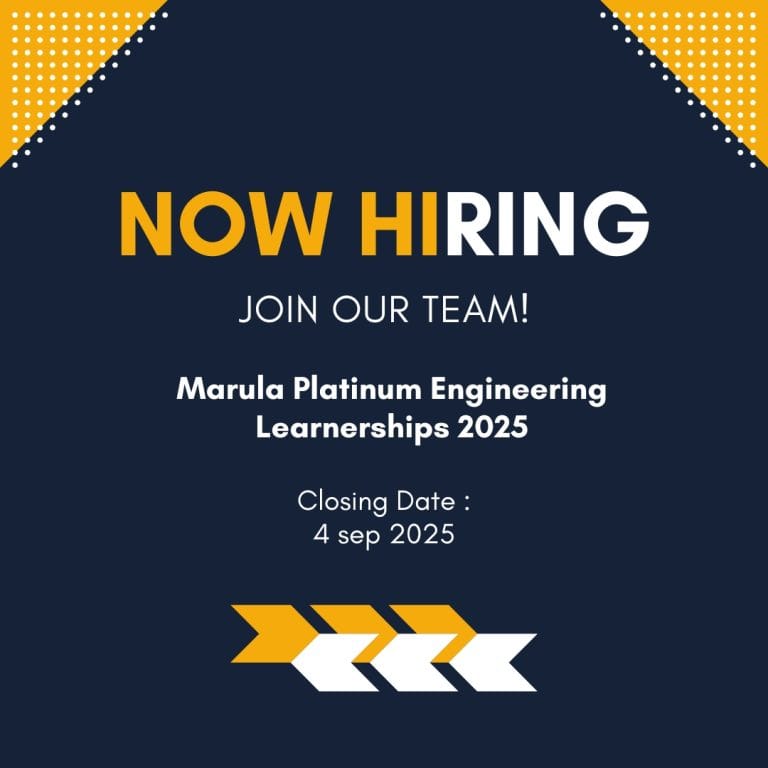 Marula Platinum Engineering Learnerships 2025 – South Africa