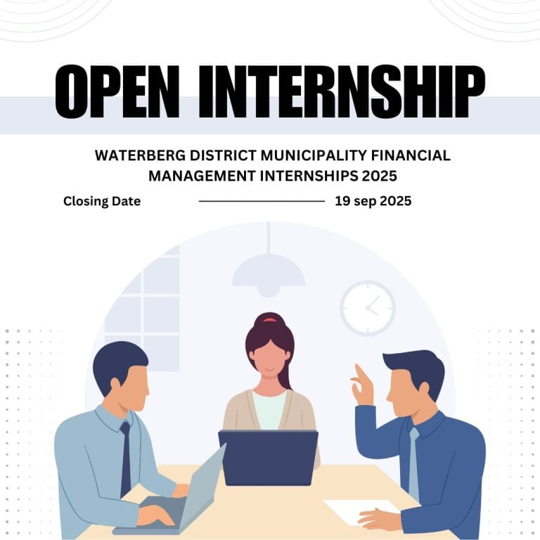 Waterberg Finance Management Internships 2025