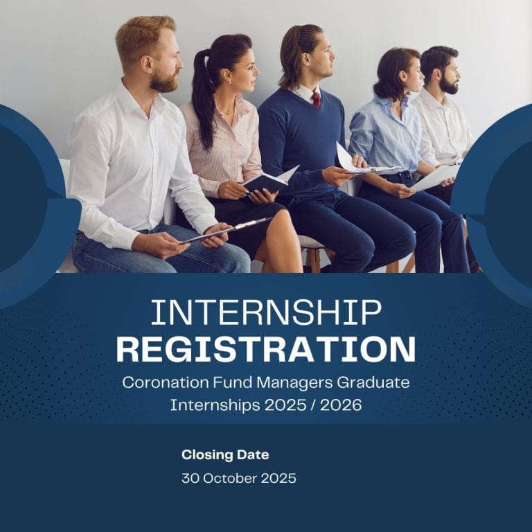 Coronation Fund Managers Graduate Internships 2025